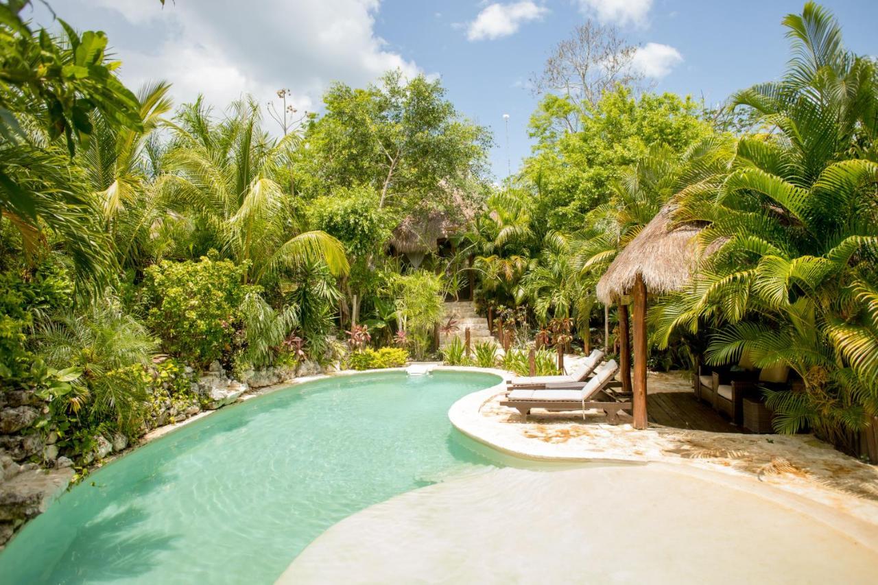 Aldea Jo-Yah Villa Tulum Pueblo Buitenkant foto